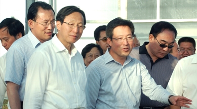 農(nóng)業(yè)農(nóng)村部黨組書記、部長韓長賦視察我公司